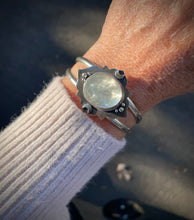 Load image into Gallery viewer, Blue Topaz Galaxy Cuff