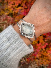 Load image into Gallery viewer, Blue Topaz Galaxy Cuff