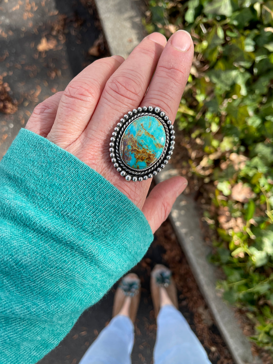 Collector American Turquoise - Ring or Pendant