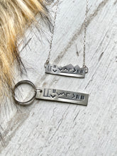 Load image into Gallery viewer, “Mountain Top” Branded Necklace (Silver or Copper)