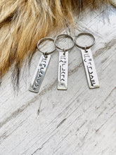 Load image into Gallery viewer, Sterling Silver BLM “Brand” Keychain