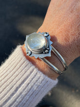 Load image into Gallery viewer, Blue Topaz Galaxy Cuff