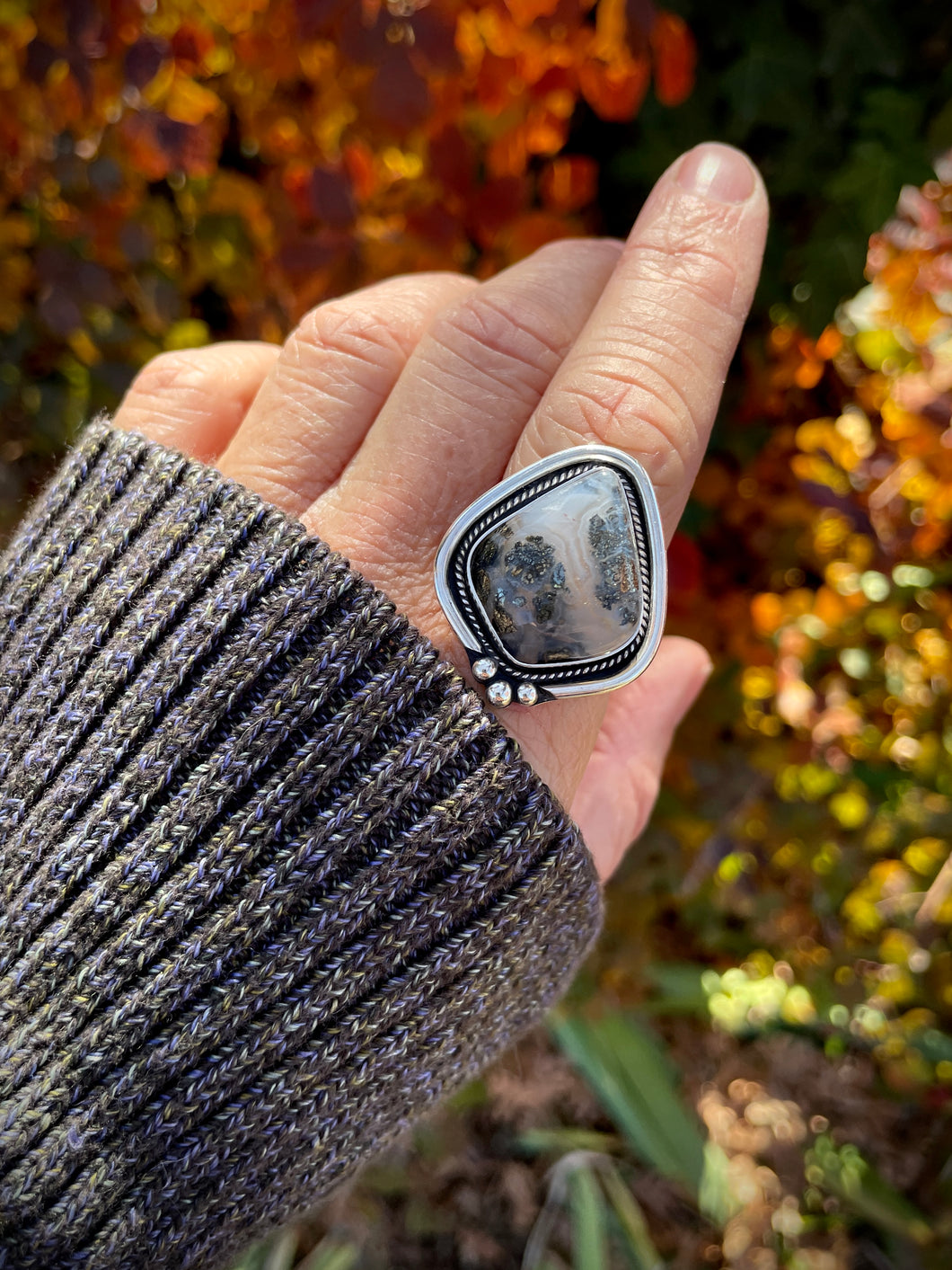 “Season of Silver” Marcasite {Ring or Pendant}