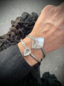 Rutile Quartz Galaxy Cuff