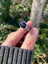 Load image into Gallery viewer, Black Opal Ring (Size 7)
