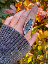 Load image into Gallery viewer, Silvery Plume Marcasite {Ring or Pendant}
