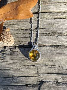 Made to Order Ring or Pendant: Golden Amber
