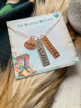 Load image into Gallery viewer, “Name” Tags (Copper &amp; Sterling Silver)
