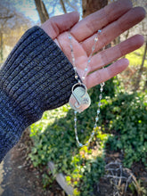 Load image into Gallery viewer, Silver Marcasite Plumes Pendant
