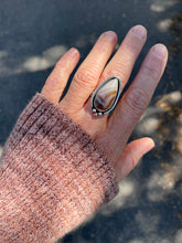 Load image into Gallery viewer, Golden Lace Agate Ring (Size 8)
