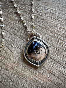 Signet Palm Root Necklace