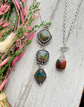 Load image into Gallery viewer, Morning Dew Jasper Talisman Pendant
