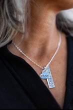 Load image into Gallery viewer, Sterling Silver 4-digit “Wild Necktag”
