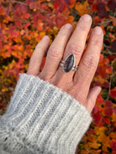 Load image into Gallery viewer, Black “Raspberry” Rutile Quartz Ring {Size 8}
