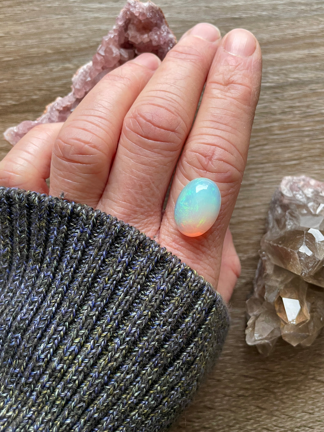 Made to Order Ring or Pendant: Welo Opal