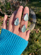 Load image into Gallery viewer, Made to Order Ring or Pendant: Aquamarine Teardrop
