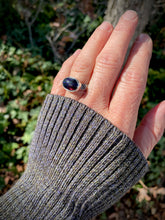 Load image into Gallery viewer, Black Opal Ring (Size 7)
