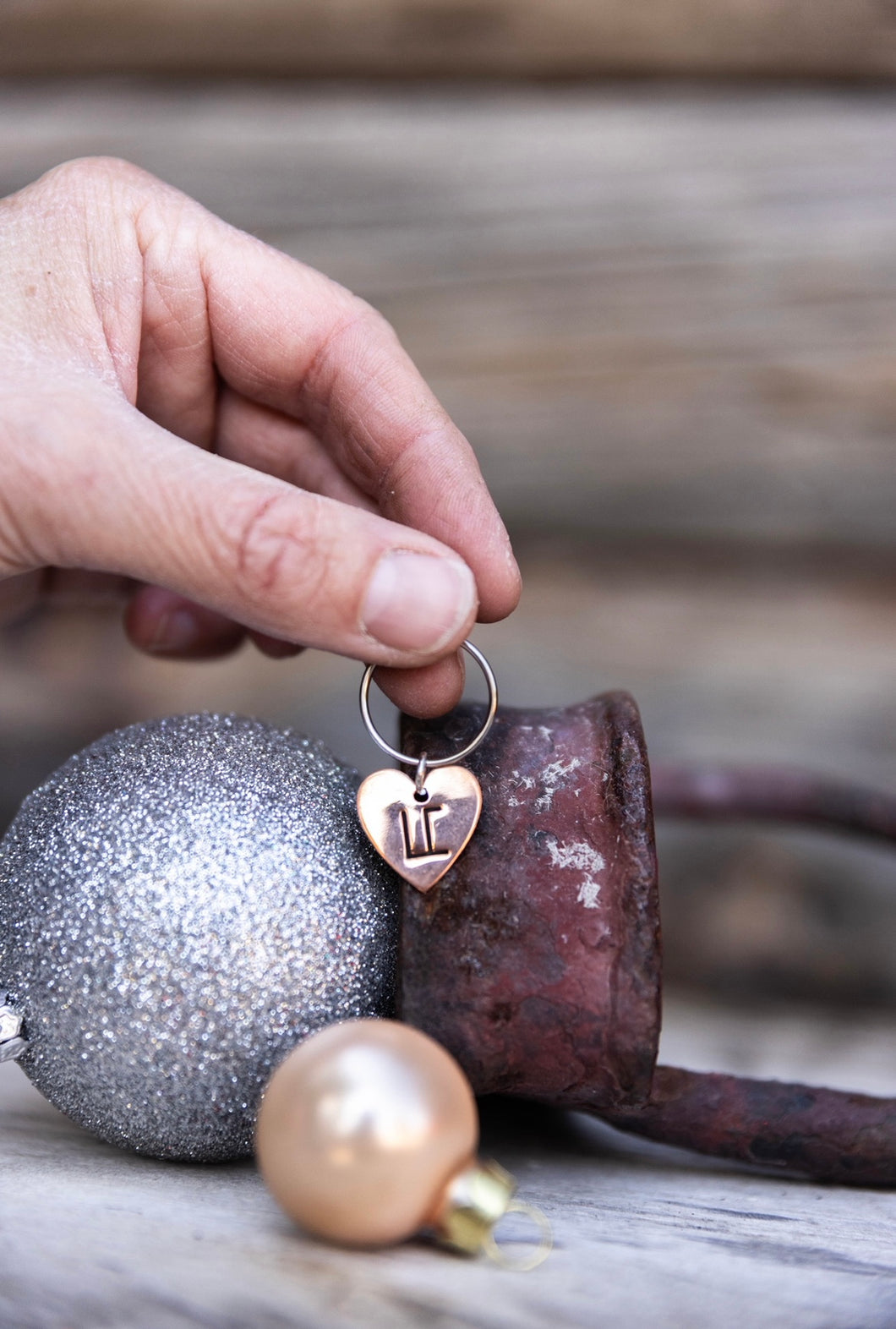 Copper Heart “Wild” Halter Tag / Necklace Tag (Limited Edition)