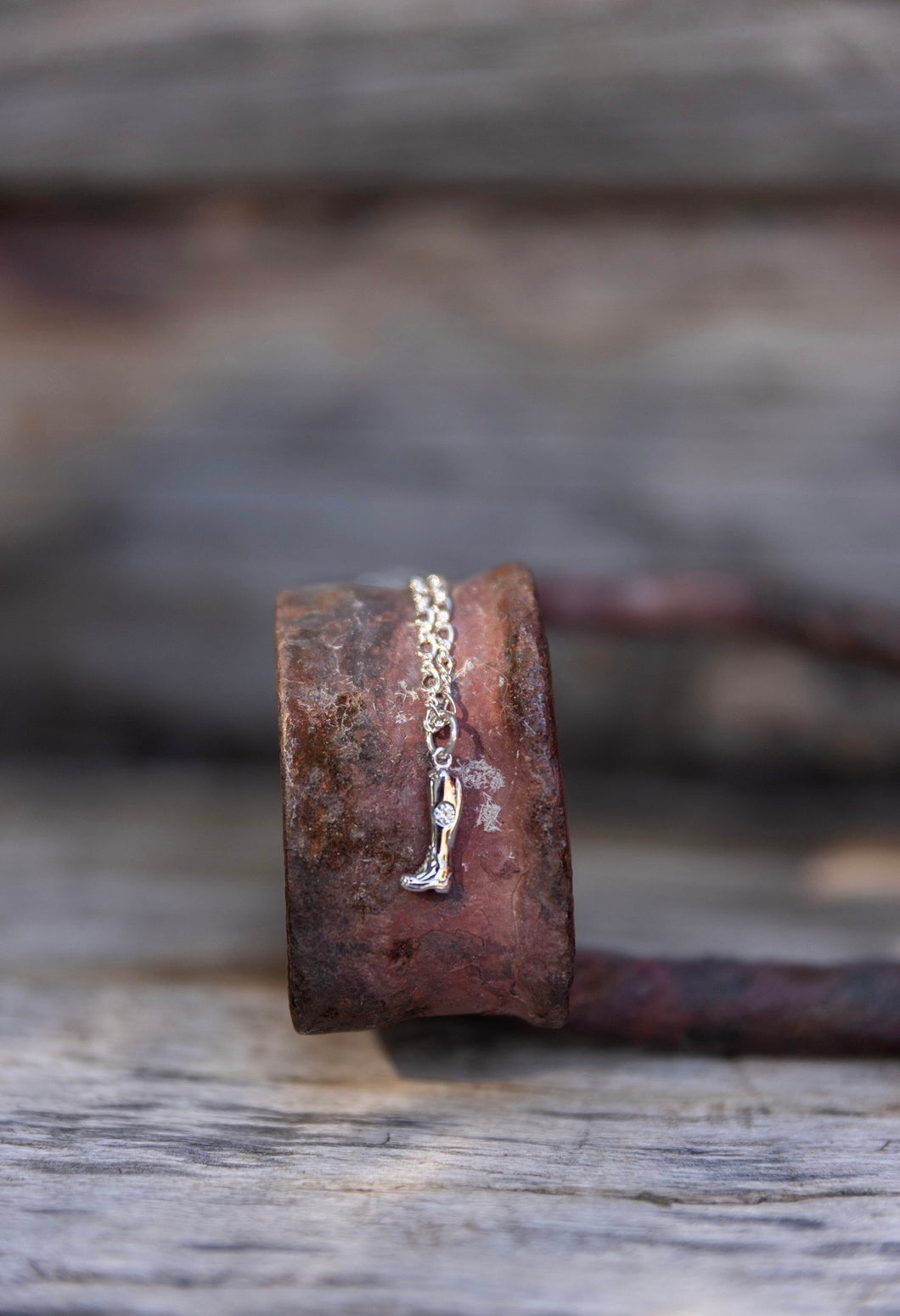 Sterling Silver Boot Charm