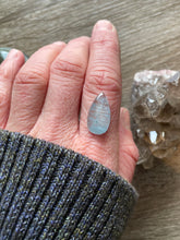 Load image into Gallery viewer, Made to Order Ring or Pendant: Aquamarine Teardrop
