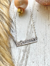 Load image into Gallery viewer, “Mountain Top” Branded Necklace (Silver or Copper)
